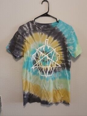 Slush Cult Pentagram Tye Dye Shirt